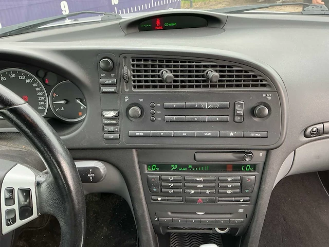 2005 - saab - 9-3 cabrio - 1.8t vector spr. ed. - personenauto - afbeelding 2 van  12