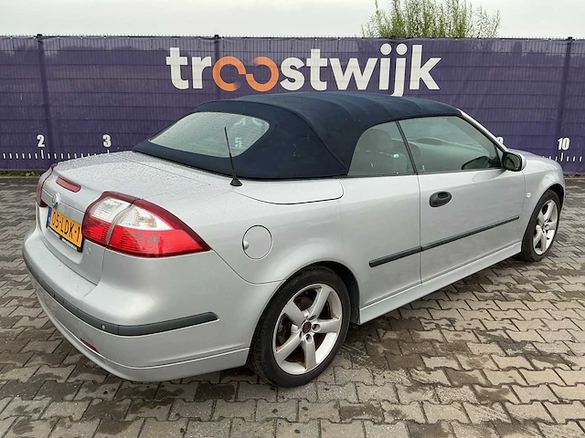 2005 - saab - 9-3 cabrio - 1.8t vector spr. ed. - personenauto - afbeelding 6 van  12