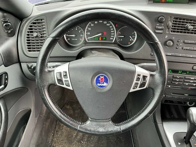 2005 - saab - 9-3 cabrio - 1.8t vector spr. ed. - personenauto - afbeelding 3 van  12