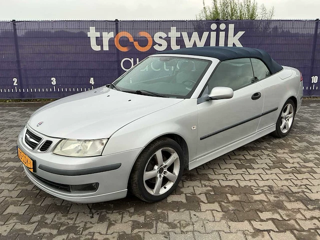 2005 - saab - 9-3 cabrio - 1.8t vector spr. ed. - personenauto - afbeelding 1 van  12