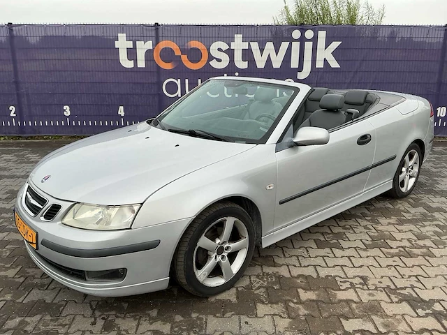 2005 - saab - 9-3 cabrio - 1.8t vector spr. ed. - personenauto - afbeelding 8 van  12