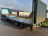 2005 - scania - v8 - r580 - vrachtwagen met kwb dieplader (combinatiekavel 3 en 28) - afbeelding 2 van  4