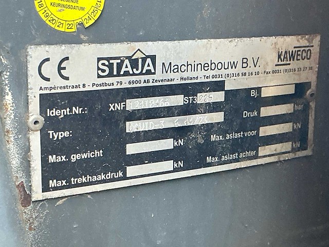 2005 ag-chem 3a-ma-lg mesttank met bemester - afbeelding 35 van  40