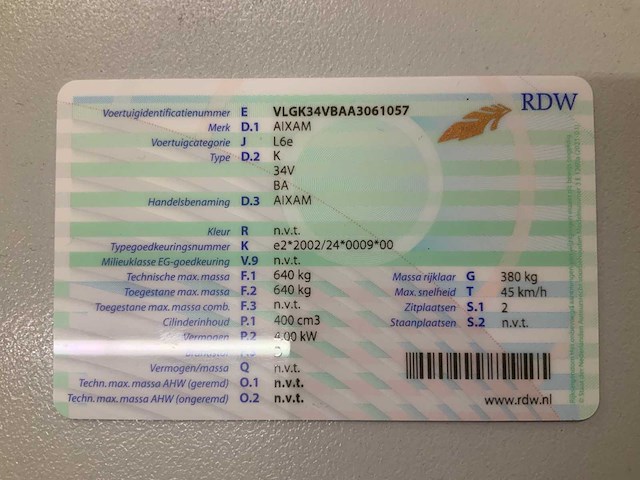 2005 aixam brommobiel brommer - afbeelding 5 van  13