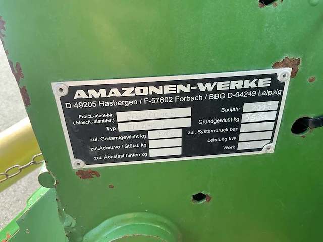 2005 amazone ed 452-k precisiezaaimachine - afbeelding 15 van  24