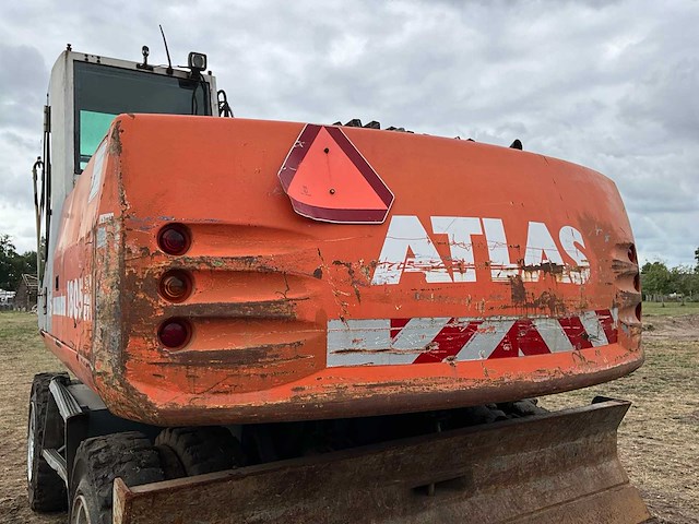 2005 atlas 1805 banden graafmachine - afbeelding 17 van  24