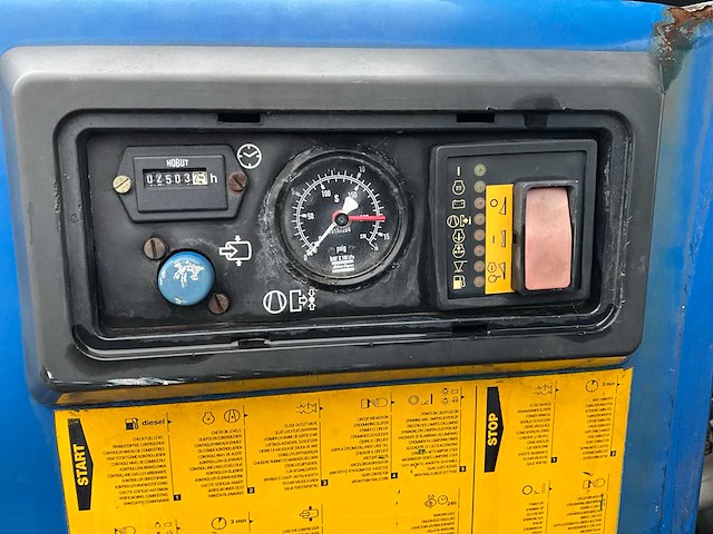 2005 atlas copco 02372/5 mobiele dieselcompressor - afbeelding 11 van  11
