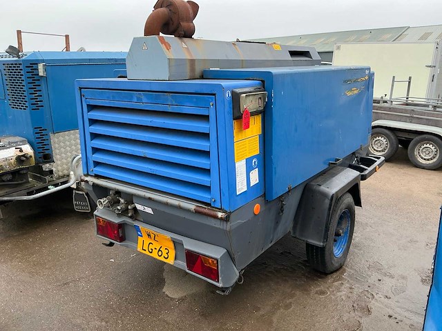 2005 atlas copco 02372/5 mobiele dieselcompressor - afbeelding 10 van  15