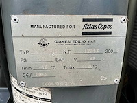 2005 atlas copco 02372/5 mobiele dieselcompressor - afbeelding 14 van  15