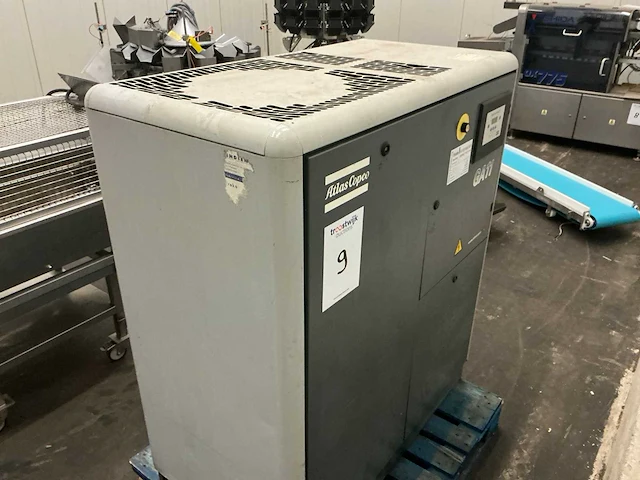2005 atlas copco ga11 luchtcompressor - afbeelding 2 van  9