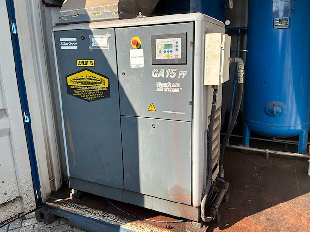 2005 atlas copco ga15 ff luchtcompressor - afbeelding 4 van  11