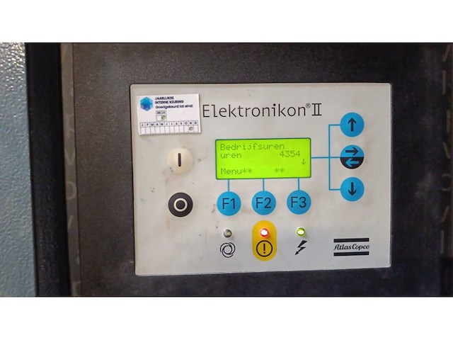 2005 atlas copco ga55+schroefcompressor - afbeelding 7 van  8