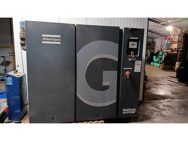 2005 atlas copco ga55+schroefcompressor - afbeelding 1 van  8