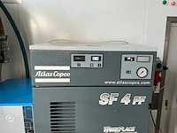 2005 atlas copco sf4 ff workplace airsystem schroefcompressor oil free. speciaal geschikt voor voedingsindustrie. - afbeelding 5 van  5