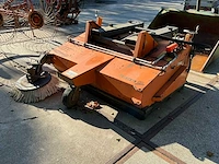 2005 bema 40 classic 1550 stapler hydraulische veegmachine met opvangbak en zijborstel - afbeelding 3 van  22