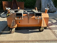2005 bema 40 classic 1550 stapler hydraulische veegmachine met opvangbak en zijborstel - afbeelding 22 van  22