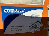 2005 bema 40 classic 1550 stapler hydraulische veegmachine met opvangbak en zijborstel - afbeelding 10 van  22