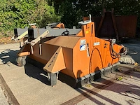 2005 bema 40 classic 1550 stapler hydraulische veegmachine met opvangbak en zijborstel