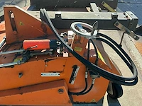 2005 bema 40 classic 1550 stapler hydraulische veegmachine met opvangbak en zijborstel - afbeelding 6 van  16