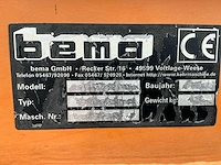 2005 bema hydraulisch aangedreven veegmachine - afbeelding 16 van  18