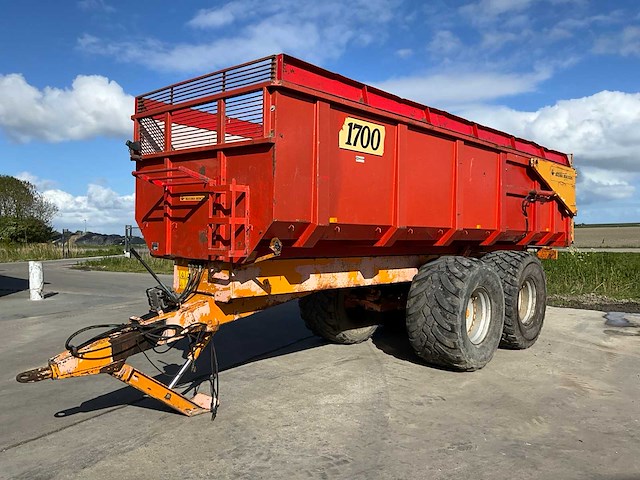 2005 bijlsma hercules 1700 kipper - afbeelding 1 van  22