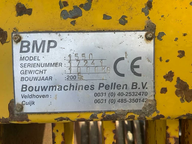 2005 bmp 1550 zeefbak schudbak cw30 - afbeelding 4 van  6