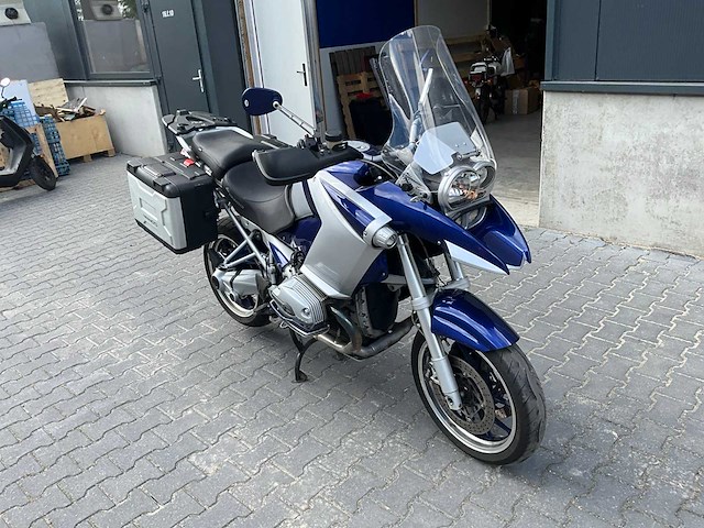 2005 bmw r1200 gs ac schnitzer motorfiets - afbeelding 13 van  18