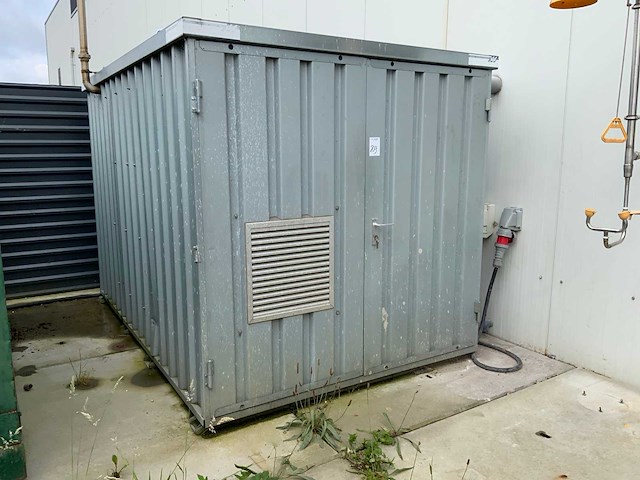 2005 b&n lg3p60s/e stroomgenerator in container - afbeelding 1 van  23