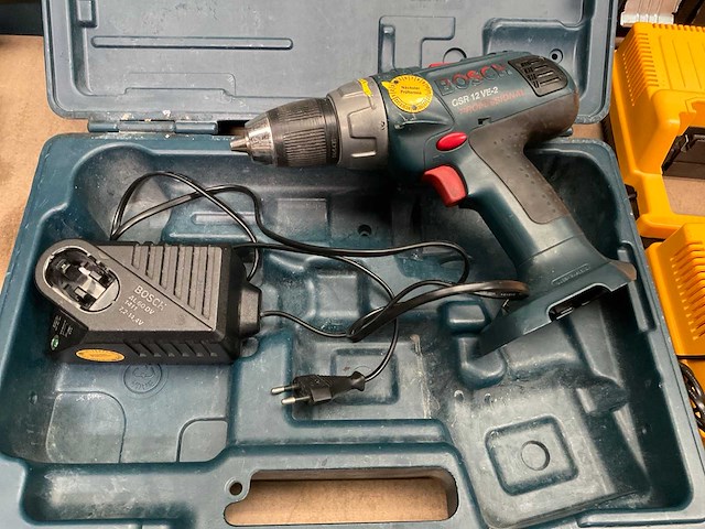 2005 bosch gsr-12ve-2 boormachine - afbeelding 1 van  5