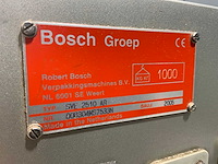2005 bosch sve 2510 ar bagmaker verpakkingsmachine (c) - afbeelding 9 van  9