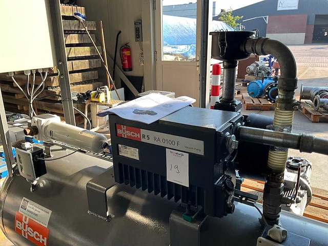 2005 busch simplex 0500-1m1144 / r5 ra 0100 f vacuümpomp installatie - afbeelding 11 van  12
