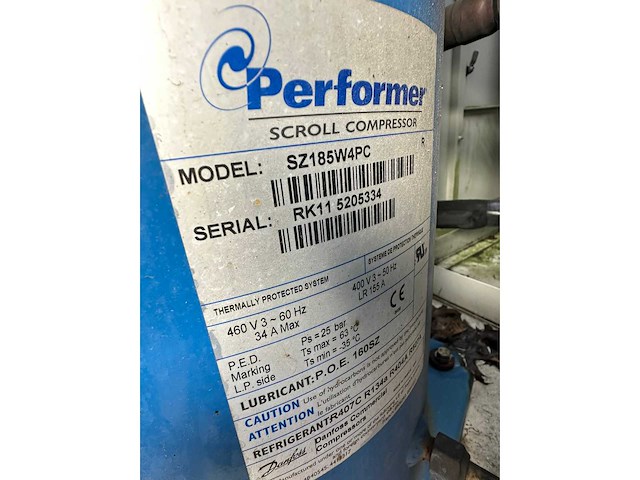 2005 carrier 30ra-080-b049-pee chiller - afbeelding 4 van  4