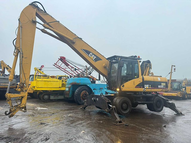 2005 caterpillar m322c mobiele graafmachine - afbeelding 1 van  8