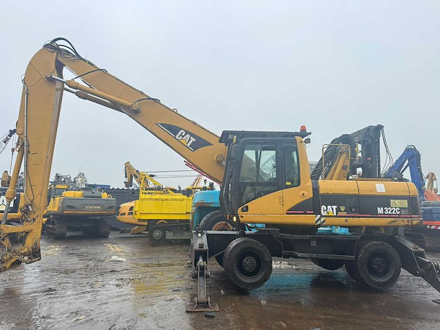 2005 caterpillar m322c mobiele graafmachine - afbeelding 2 van  7