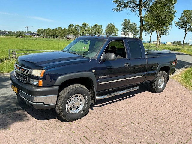 2005 chevrolet 2500hd sliverado 6.6 duramax v8 diesel bedrijfswagen - afbeelding 4 van  20