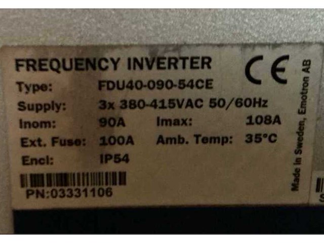 2005 container 10 ft. plc besturing 4x45kw - afbeelding 10 van  18