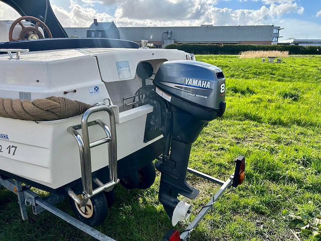 2005 crescent allure 17 sloep pega euroliner kanteltrailer - afbeelding 16 van  17