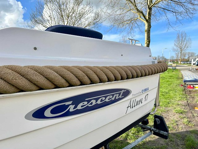 2005 crescent allure 17 sloep pega euroliner kanteltrailer - afbeelding 17 van  17