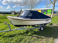 2005 crescent allure 17 sloep pega euroliner kanteltrailer - afbeelding 1 van  17