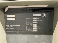 2005 deckel maho 35m verticale cnc -bewerkingscentrum - afbeelding 7 van  14