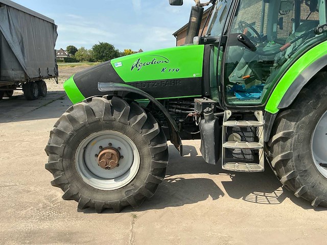 2005 deutz-fahr agrotron k110 vierwielaangedreven landbouwtractor - afbeelding 24 van  51