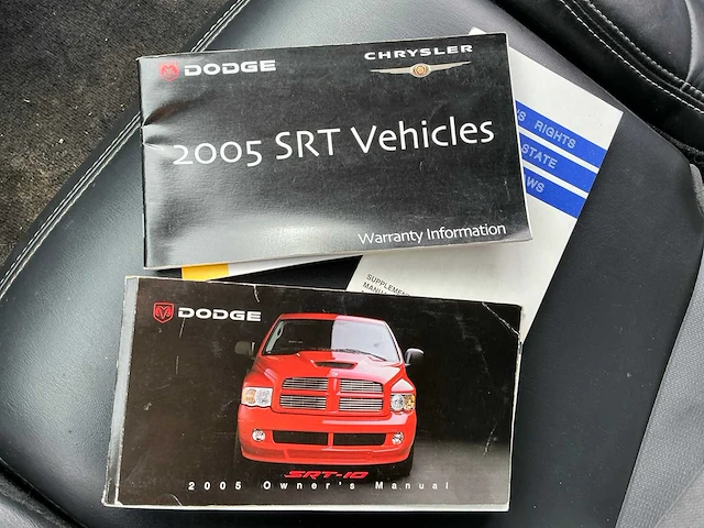 2005 dodge srt10 quad-cab pick-up bedrijfswagen - afbeelding 4 van  16