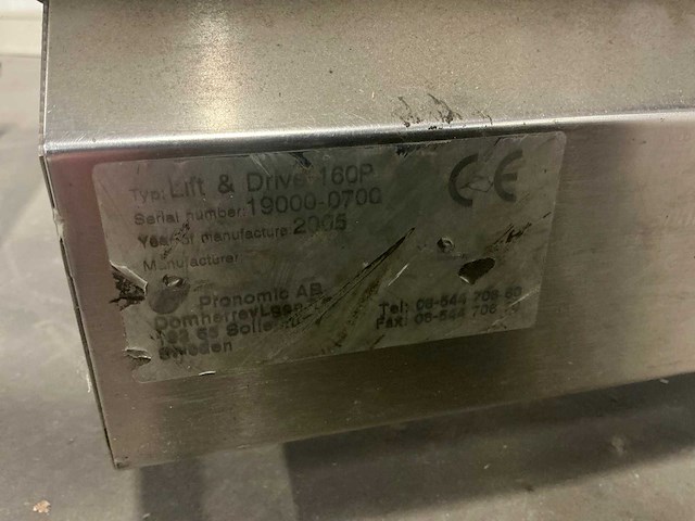 2005 elsto lift&drive 160p elektrische minilft - afbeelding 2 van  10