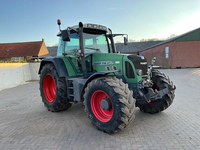2005 fendt 716 vario vierwielaangedreven landbouwtractor - afbeelding 20 van  26