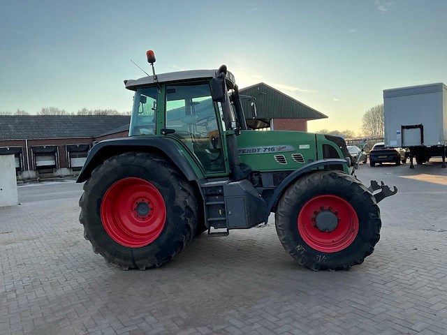 2005 fendt 716 vario vierwielaangedreven landbouwtractor - afbeelding 21 van  26