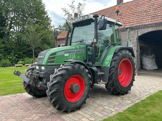 2005 fendt farmer 307 ci vierwielaangedreven landbouwtractor - afbeelding 1 van  35