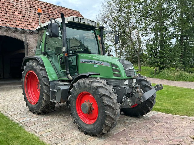 2005 fendt farmer 307 ci vierwielaangedreven landbouwtractor - afbeelding 7 van  35