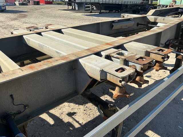 2005 fliegl sds 390 container aanhangwagen - afbeelding 3 van  16