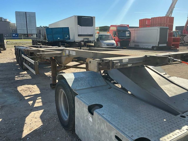 2005 fliegl sds 390 container oplegger - afbeelding 1 van  16