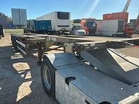 2005 fliegl sds 390 container oplegger - afbeelding 1 van  16